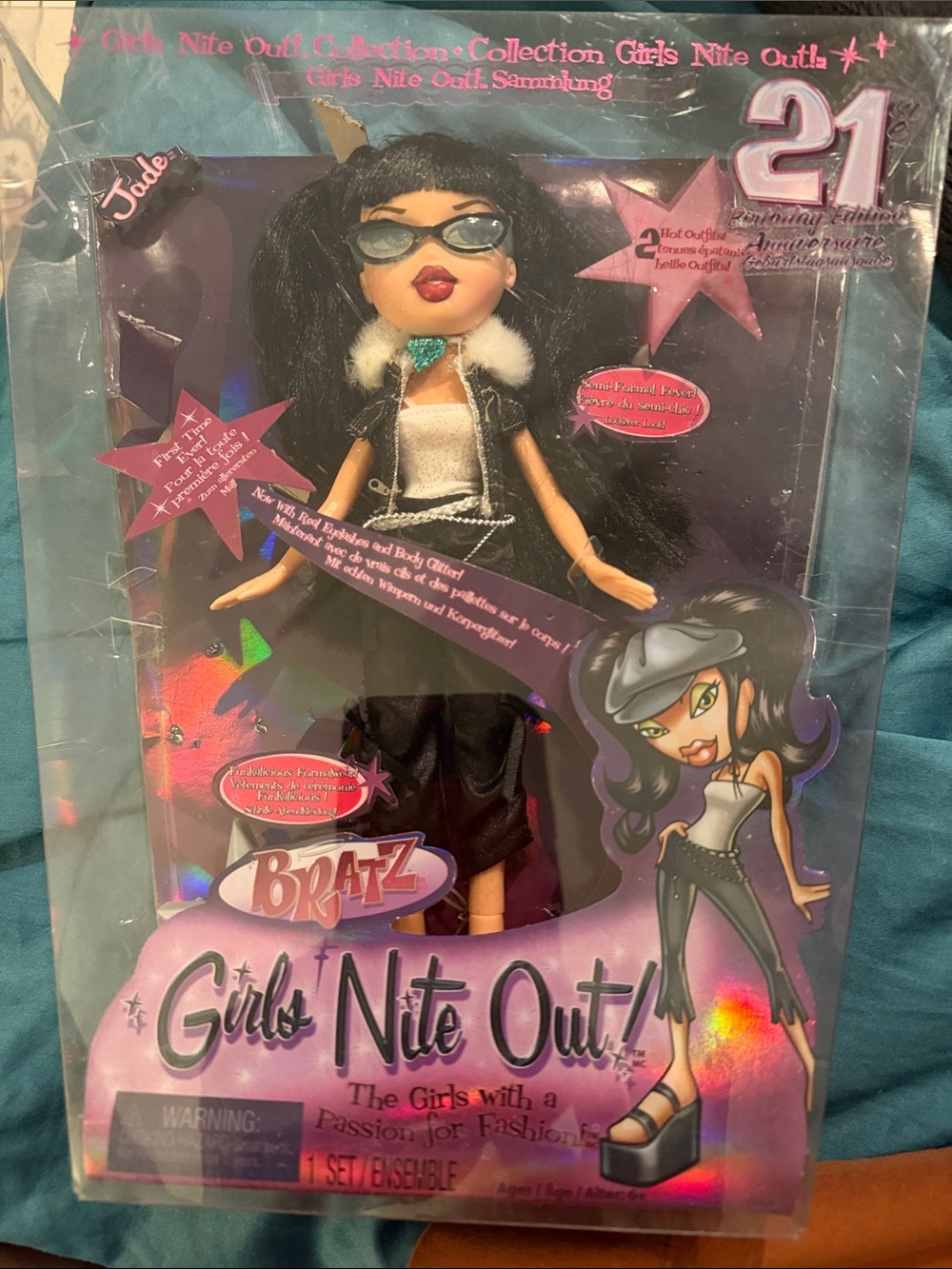 Bratz Girls Nite Out Jade Doll - Black Outfit